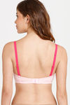 Rosaline Padded Non Wired 3/4th Coverage T-Shirt Bra - Orchid Pink — thumbnail 2